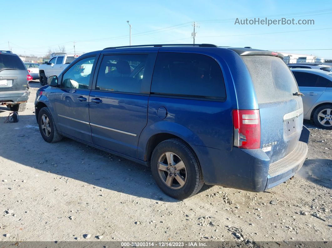 2010 Dodge Grand Caravan Sxt Синий vin: 2D4RN5D19AR127154