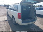 2010 Dodge Grand Caravan Sxt White vin: 2D4RN5D19AR256074