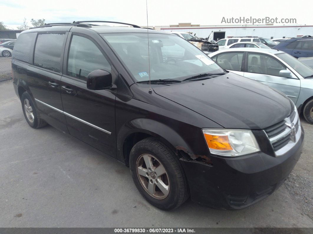 2010 Dodge Grand Caravan Sxt Brown vin: 2D4RN5D19AR403526