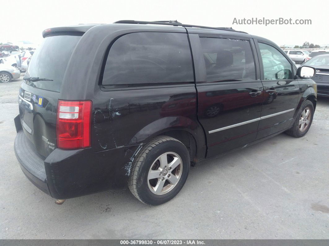 2010 Dodge Grand Caravan Sxt Brown vin: 2D4RN5D19AR403526