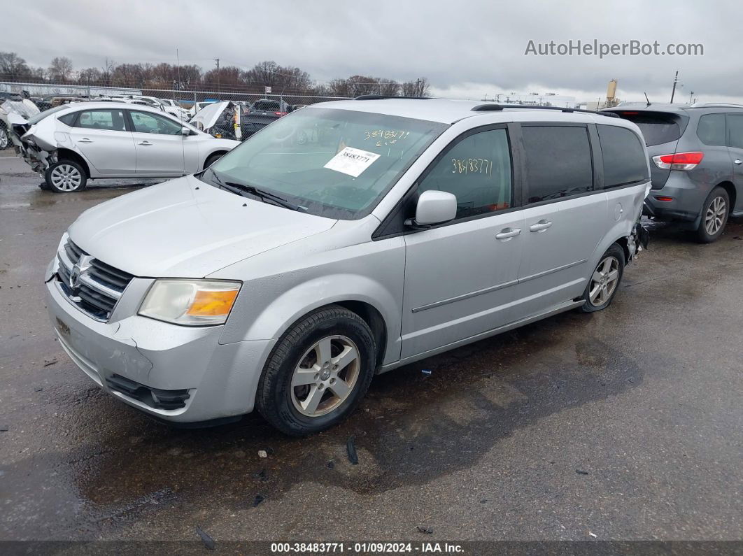 2010 Dodge Grand Caravan Sxt Silver vin: 2D4RN5D19AR483202