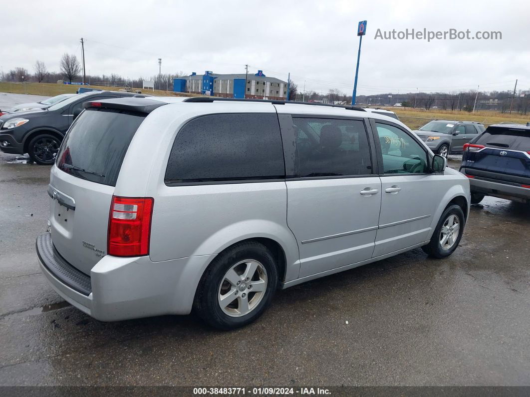 2010 Dodge Grand Caravan Sxt Silver vin: 2D4RN5D19AR483202