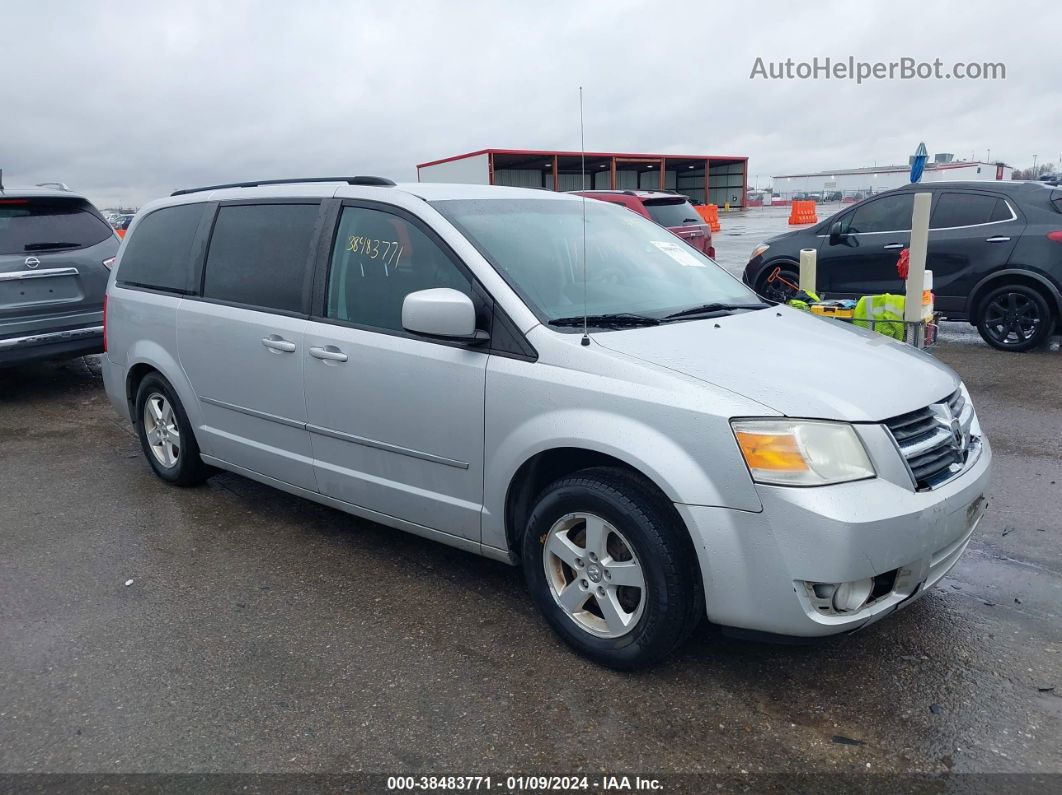 2010 Dodge Grand Caravan Sxt Silver vin: 2D4RN5D19AR483202