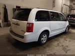 2010 Dodge Grand Caravan Sxt White vin: 2D4RN5D1XAR210480