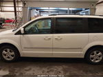 2010 Dodge Grand Caravan Sxt White vin: 2D4RN5D1XAR210480