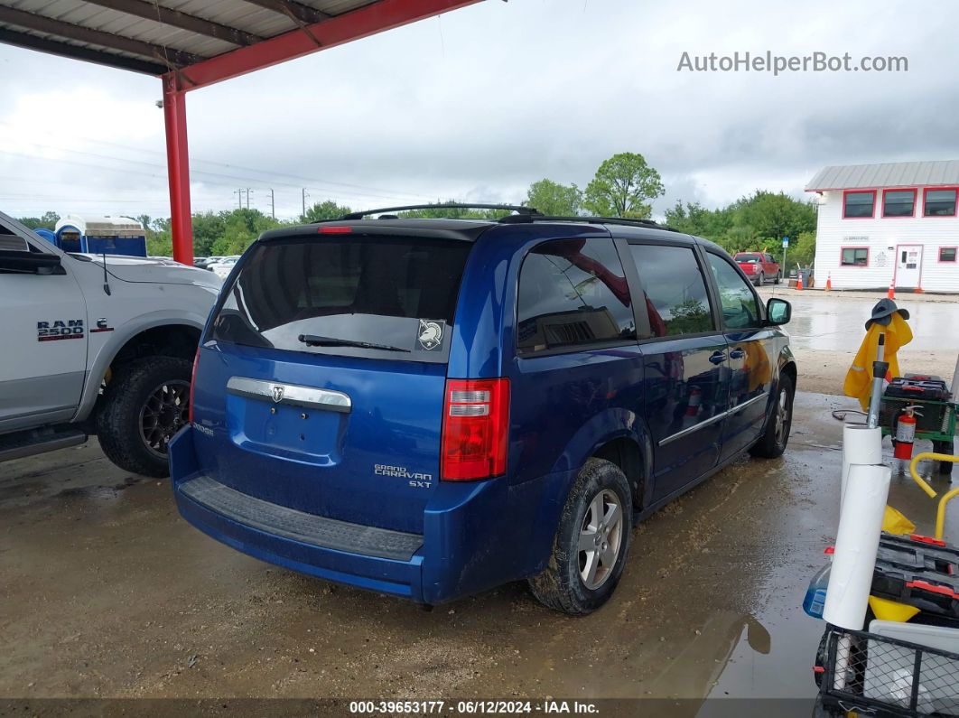 2010 Dodge Grand Caravan Sxt Blue vin: 2D4RN5D1XAR215842