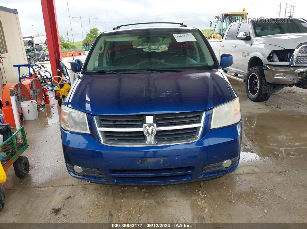 2010 Dodge Grand Caravan Sxt Blue vin: 2D4RN5D1XAR215842