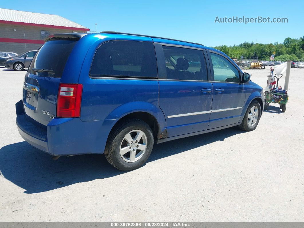 2010 Dodge Grand Caravan Sxt Blue vin: 2D4RN5D1XAR409626