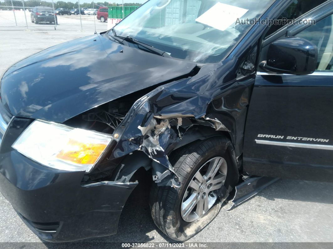 2010 Dodge Grand Caravan Sxt Blue vin: 2D4RN5DX0AR294216