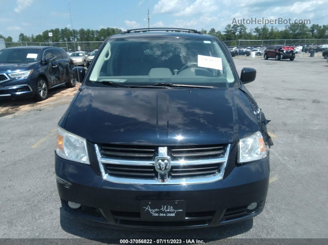 2010 Dodge Grand Caravan Sxt Blue vin: 2D4RN5DX0AR294216