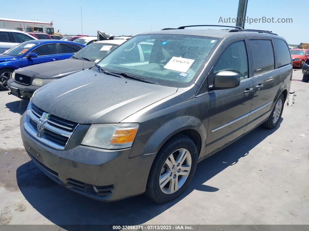 2010 Dodge Grand Caravan Sxt Brown vin: 2D4RN5DX0AR339610