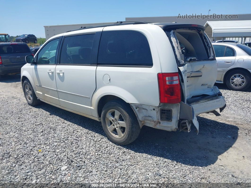 2010 Dodge Grand Caravan Sxt White vin: 2D4RN5DX1AR127458