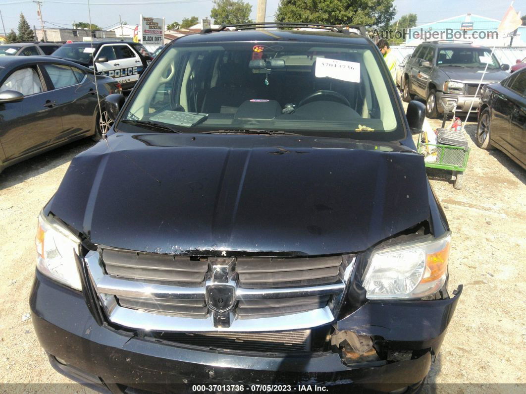 2010 Dodge Grand Caravan Sxt Dark Blue vin: 2D4RN5DX1AR147693