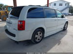 2010 Dodge Grand Caravan Sxt White vin: 2D4RN5DX1AR426058