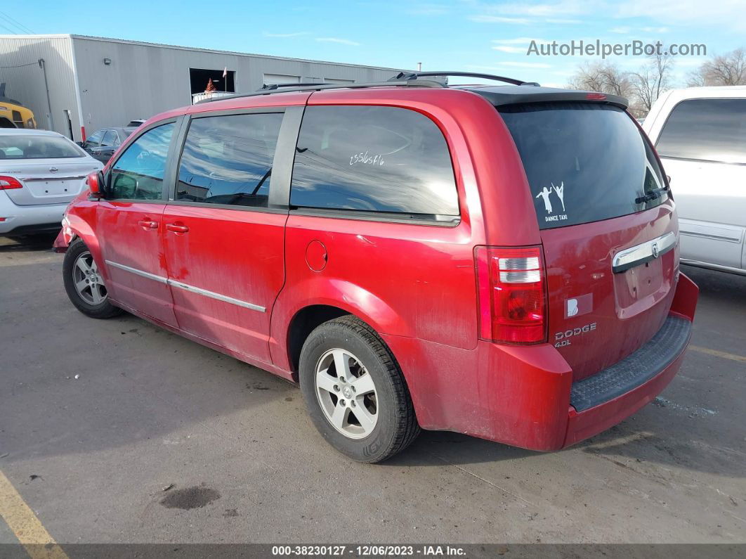 2010 Dodge Grand Caravan Sxt Red vin: 2D4RN5DX2AR192111