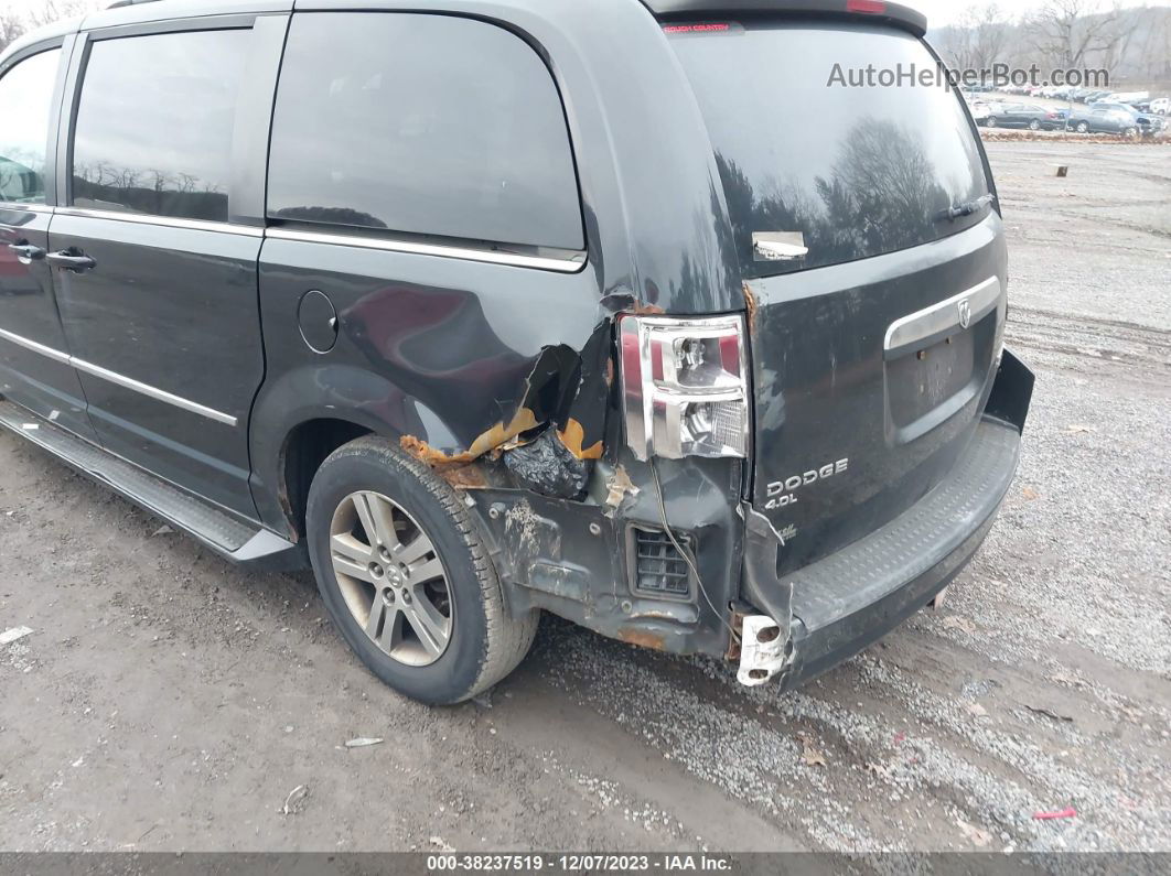 2010 Dodge Grand Caravan Sxt Black vin: 2D4RN5DX2AR323800