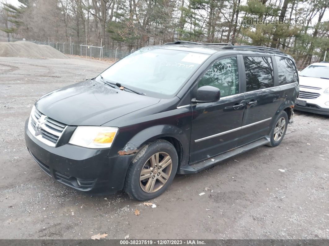 2010 Dodge Grand Caravan Sxt Черный vin: 2D4RN5DX2AR323800