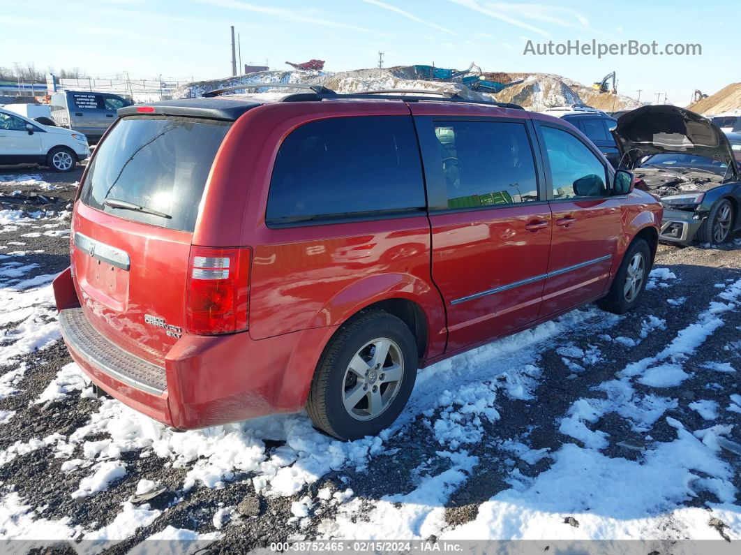 2010 Dodge Grand Caravan Sxt Red vin: 2D4RN5DX3AR157013