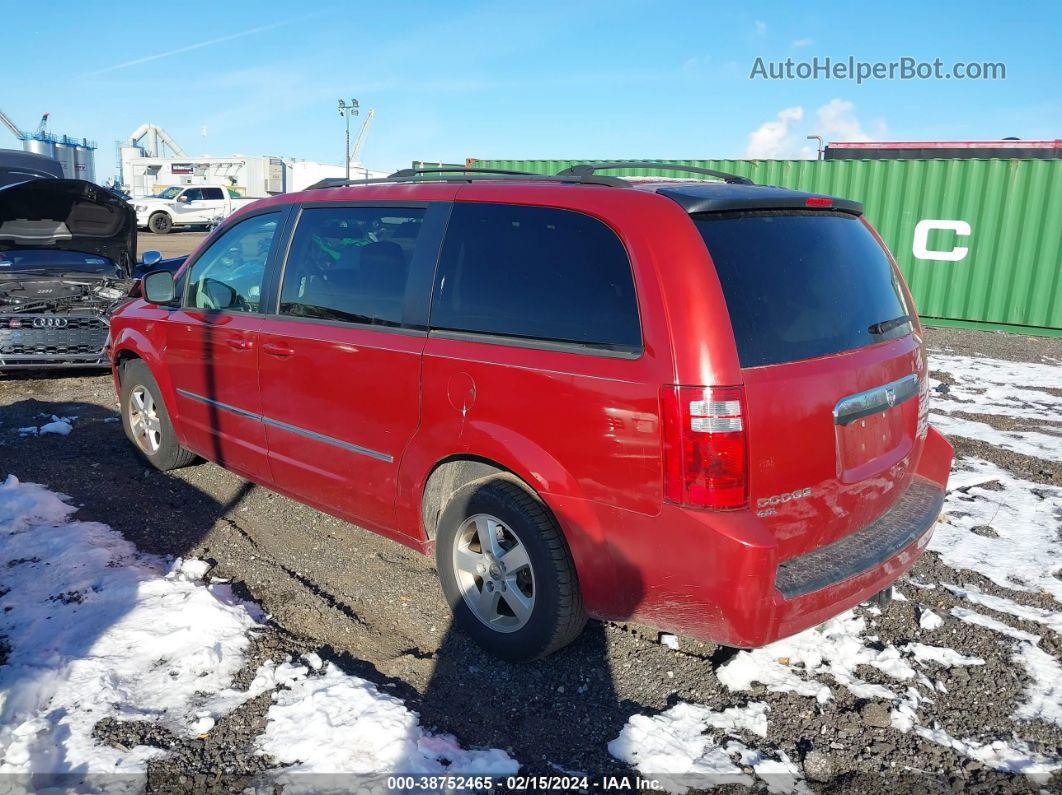 2010 Dodge Grand Caravan Sxt Red vin: 2D4RN5DX3AR157013