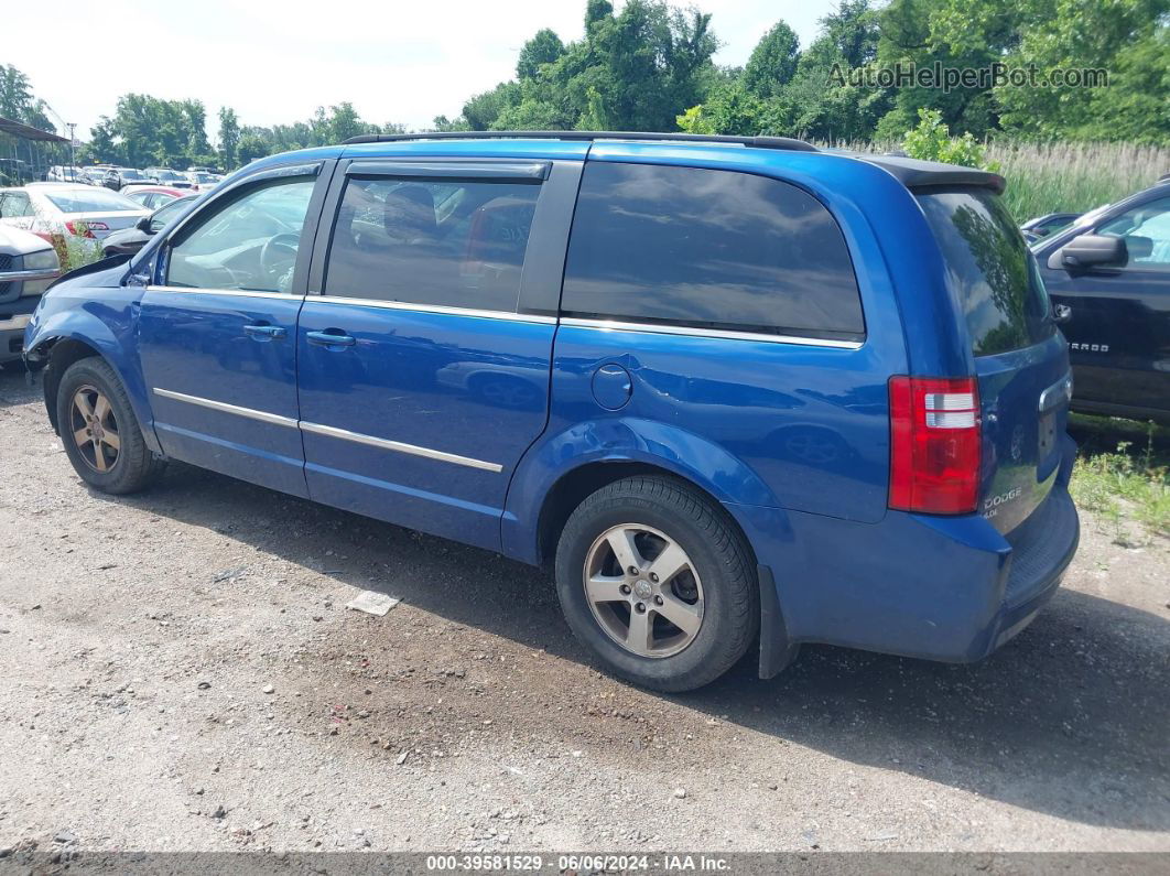 2010 Dodge Grand Caravan Sxt Синий vin: 2D4RN5DX3AR288037