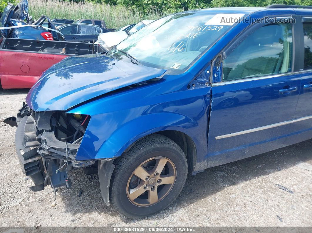 2010 Dodge Grand Caravan Sxt Синий vin: 2D4RN5DX3AR288037