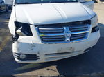 2010 Dodge Grand Caravan Sxt White vin: 2D4RN5DX3AR383908