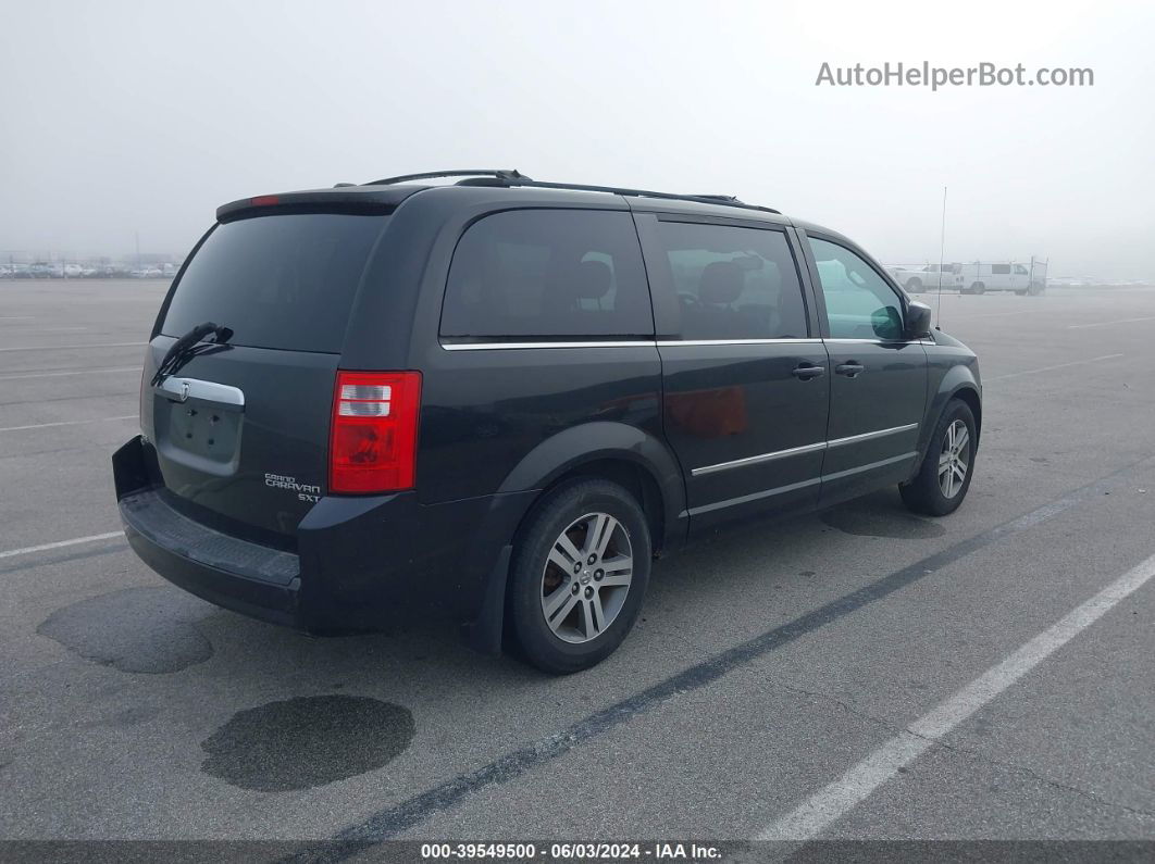 2010 Dodge Grand Caravan Sxt Черный vin: 2D4RN5DX4AR134694