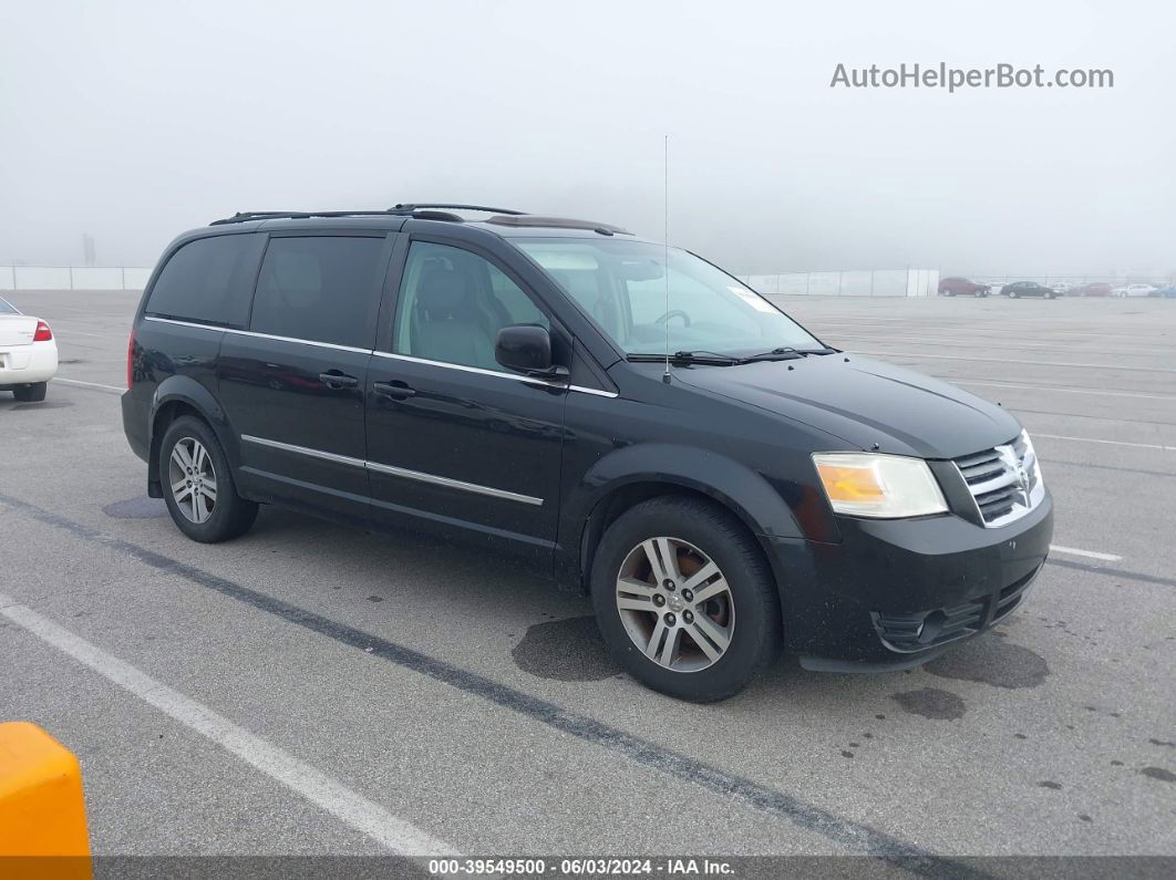 2010 Dodge Grand Caravan Sxt Black vin: 2D4RN5DX4AR134694