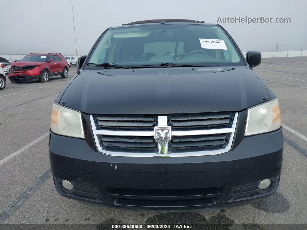 2010 Dodge Grand Caravan Sxt Черный vin: 2D4RN5DX4AR134694