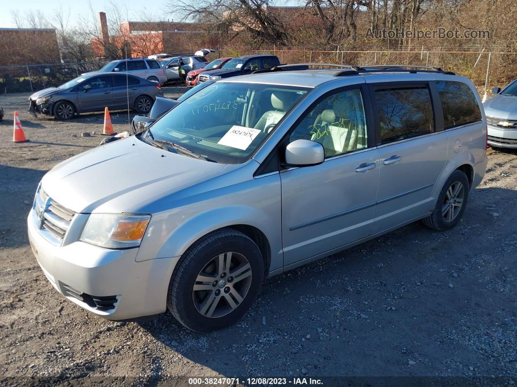 2010 Dodge Grand Caravan Sxt Серебряный vin: 2D4RN5DX6AR223750