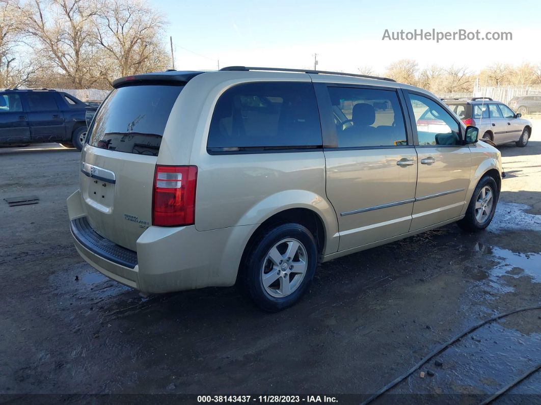 2010 Dodge Grand Caravan Sxt Золотой vin: 2D4RN5DX6AR290221