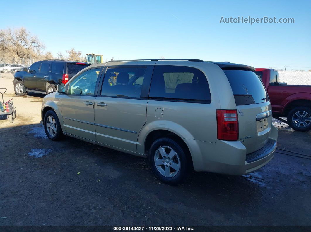 2010 Dodge Grand Caravan Sxt Золотой vin: 2D4RN5DX6AR290221