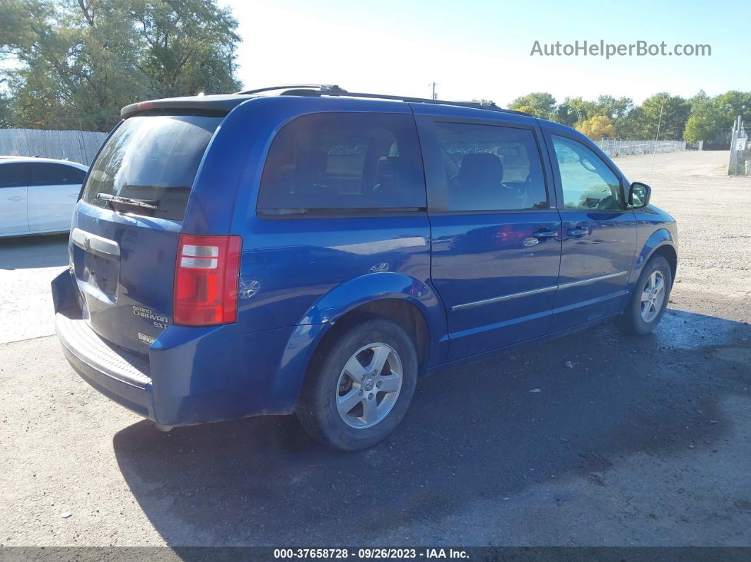 2010 Dodge Grand Caravan Sxt Синий vin: 2D4RN5DX7AR140716