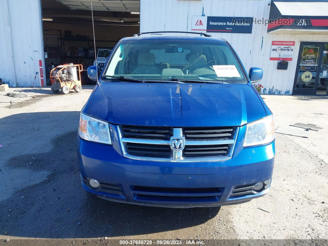 2010 Dodge Grand Caravan Sxt Синий vin: 2D4RN5DX7AR140716