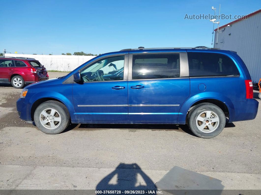 2010 Dodge Grand Caravan Sxt Синий vin: 2D4RN5DX7AR140716