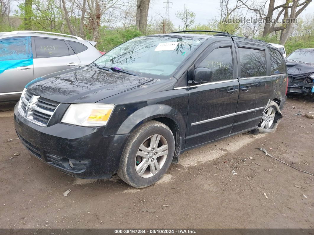 2010 Dodge Grand Caravan Sxt Черный vin: 2D4RN5DX8AR268141