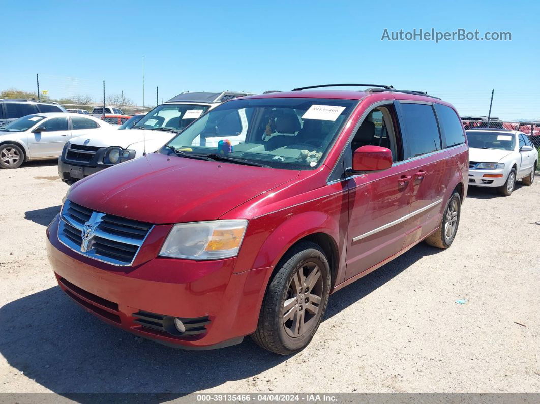 2010 Dodge Grand Caravan Sxt Red vin: 2D4RN5DX8AR339533