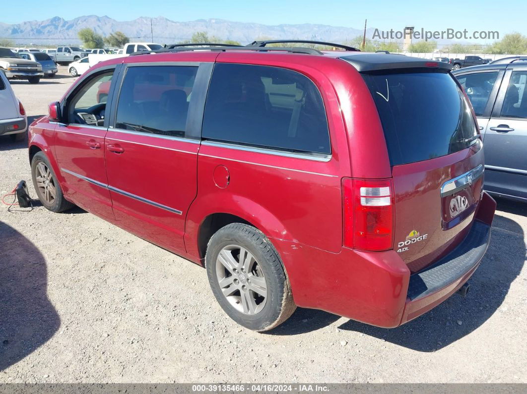 2010 Dodge Grand Caravan Sxt Красный vin: 2D4RN5DX8AR339533