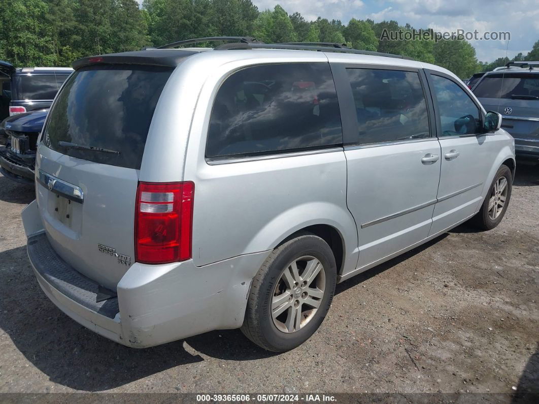 2010 Dodge Grand Caravan Sxt Silver vin: 2D4RN5DX9AR390457