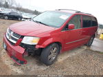 2010 Dodge Grand Caravan Sxt Red vin: 2D4RN5DXXAR203551