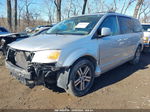 2010 Dodge Grand Caravan Sxt Silver vin: 2D4RN5DXXAR223640