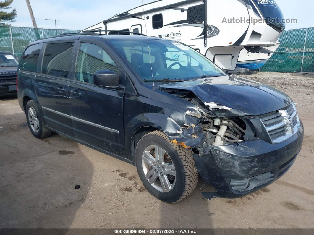 2010 Dodge Grand Caravan Crew Black vin: 2D4RN6DX1AR490073