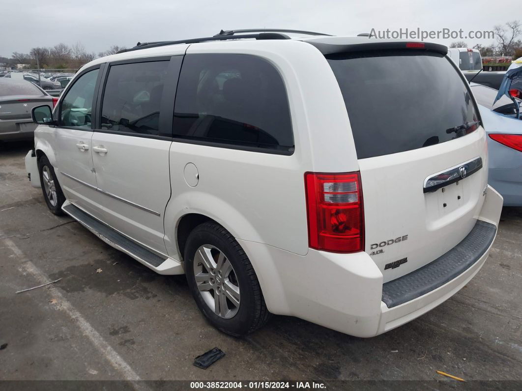 2010 Dodge Grand Caravan Crew White vin: 2D4RN6DX4AR438176