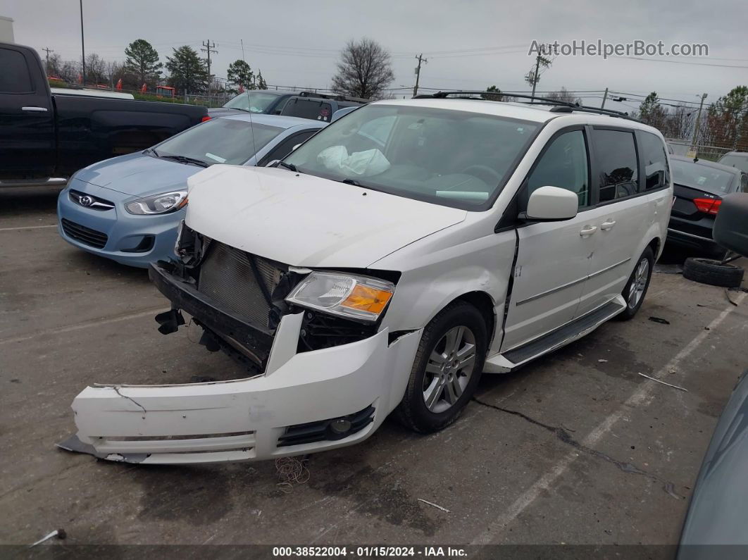 2010 Dodge Grand Caravan Crew White vin: 2D4RN6DX4AR438176