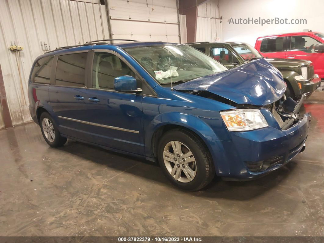 2010 Dodge Grand Caravan Crew Blue vin: 2D4RN6DX6AR355977