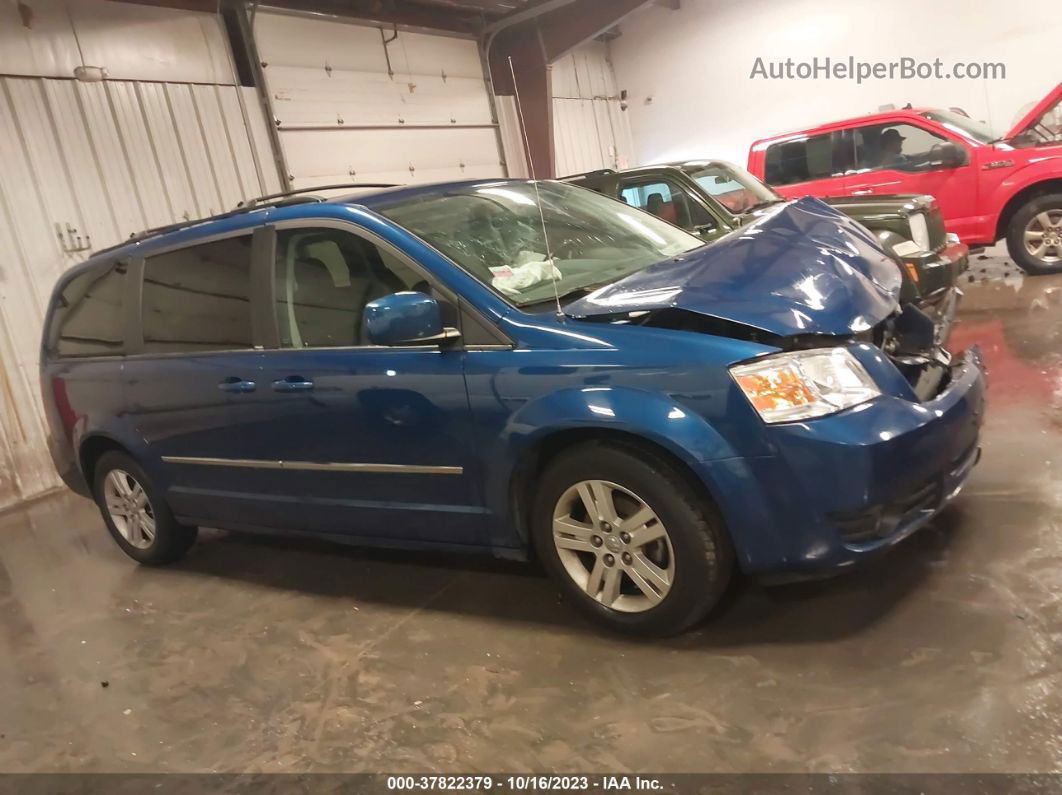 2010 Dodge Grand Caravan Crew Blue vin: 2D4RN6DX6AR355977