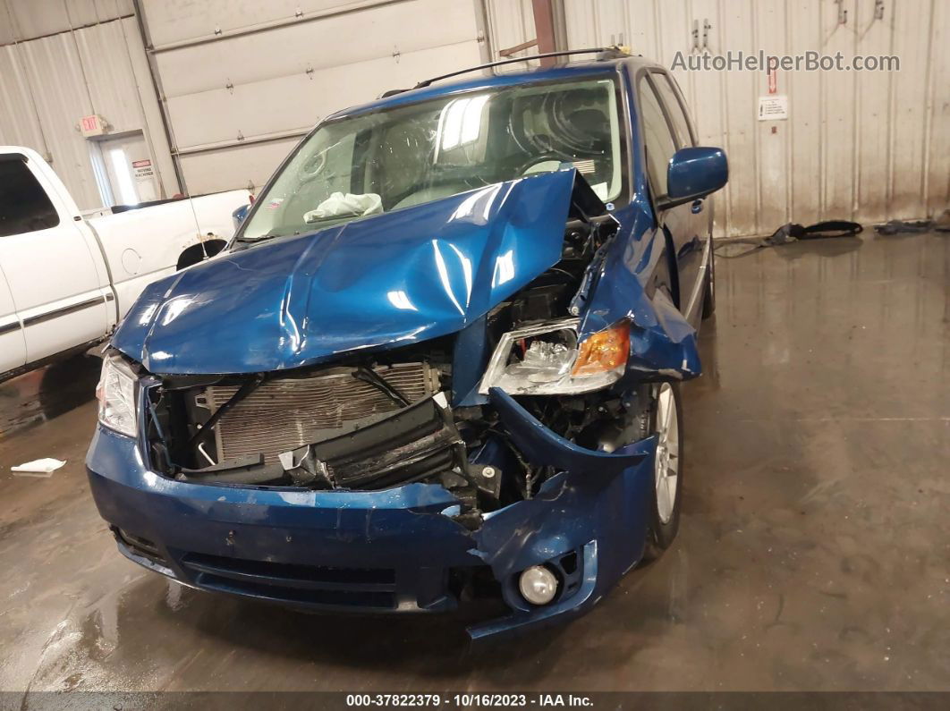 2010 Dodge Grand Caravan Crew Blue vin: 2D4RN6DX6AR355977