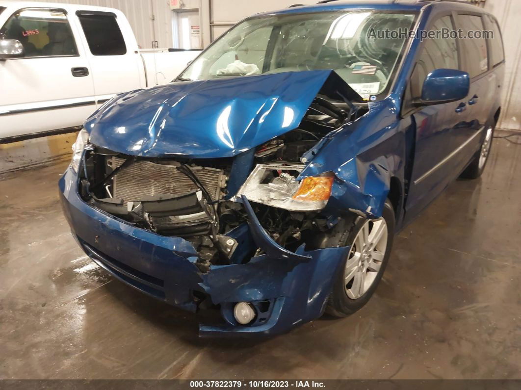 2010 Dodge Grand Caravan Crew Blue vin: 2D4RN6DX6AR355977