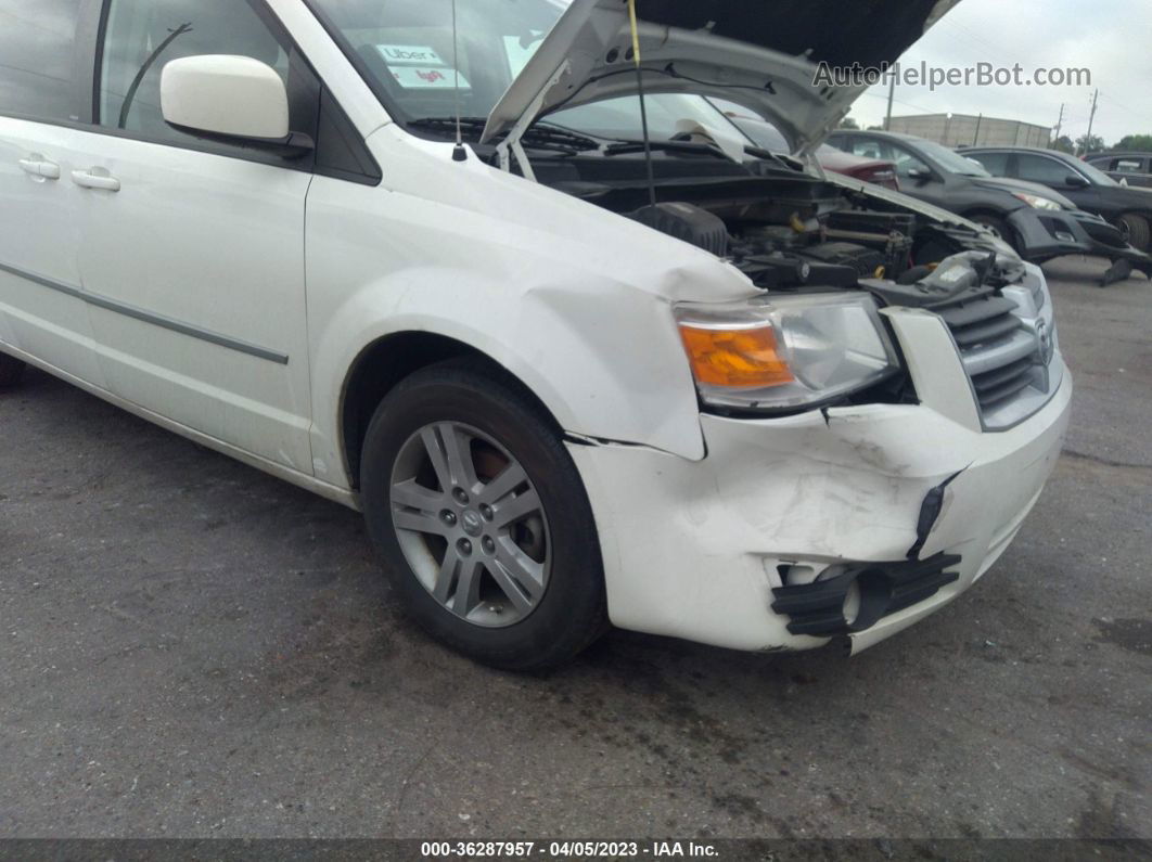 2010 Dodge Grand Caravan Crew White vin: 2D4RN6DX8AR350232