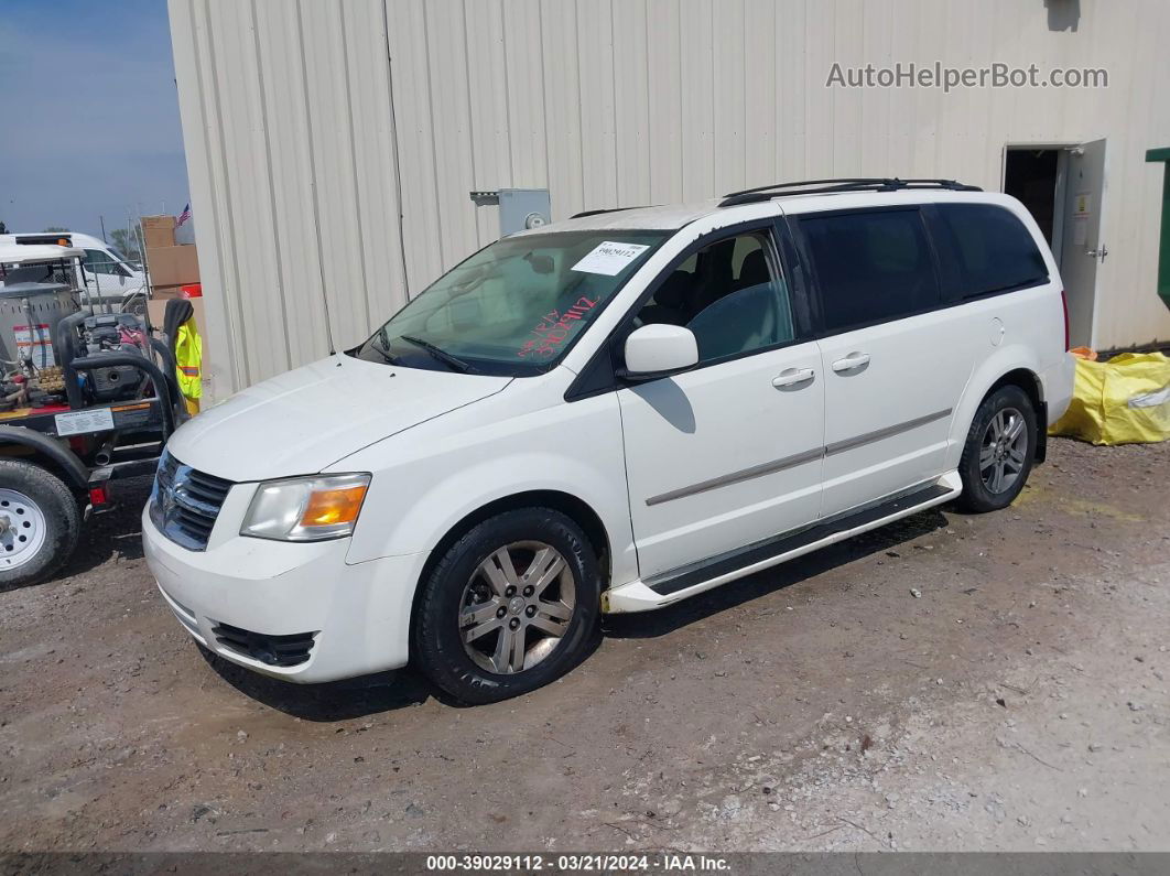 2010 Dodge Grand Caravan Crew White vin: 2D4RN6DX8AR360758